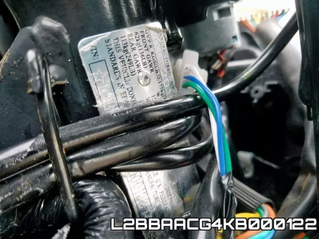 L2BBAACG4KB000122 фото 2