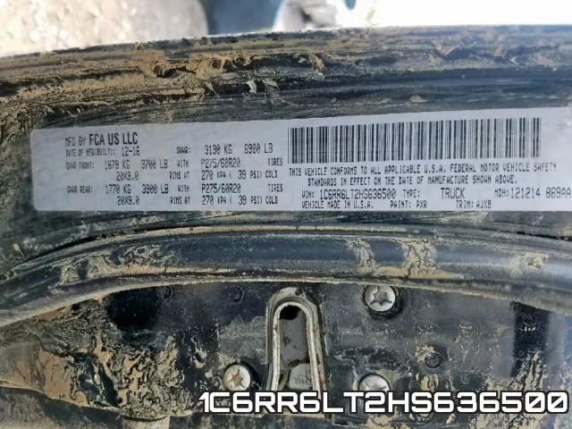 1C6RR6LT2HS636500 фото 2