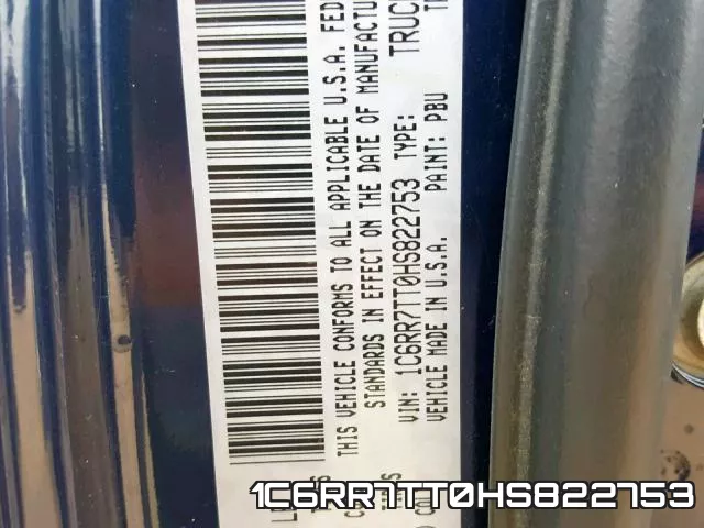 1C6RR7TT0HS822753 фото 2