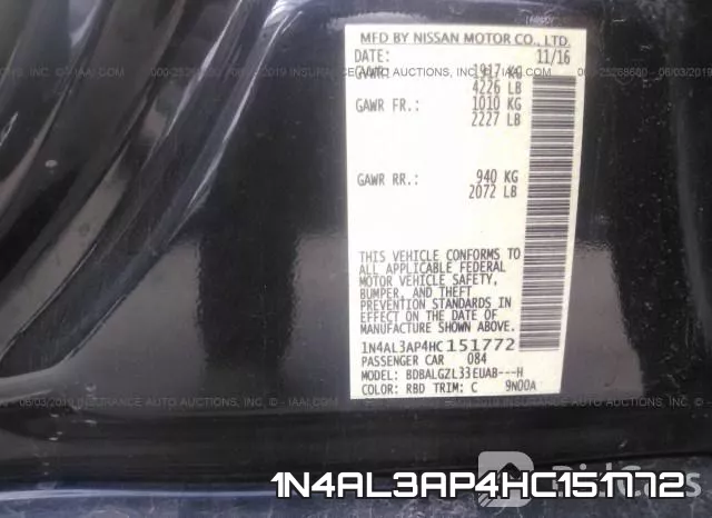 1N4AL3AP4HC151772 фото 10