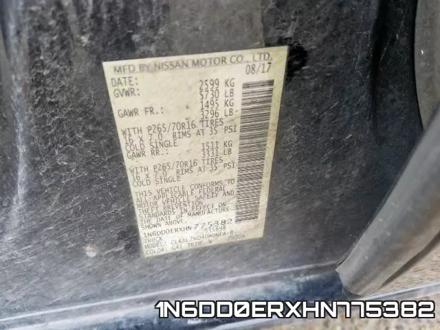 1N6DD0ERXHN775382 фото 2