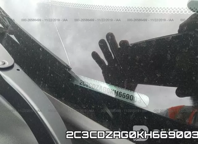 2C3CDZAG0KH669003 фото 10