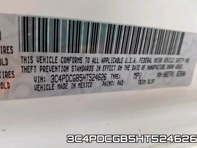 3C4PDCGB5HT524626 фото 2