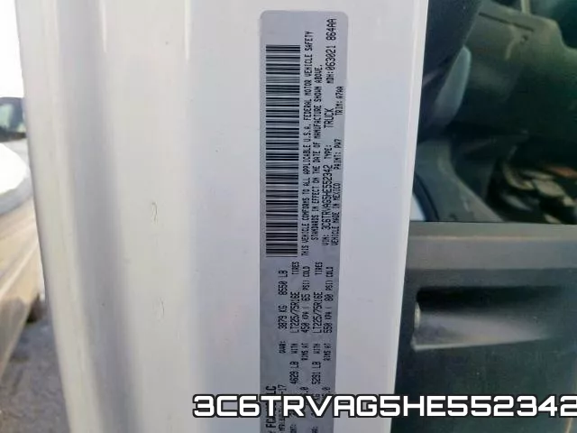 3C6TRVAG5HE552342 фото 2