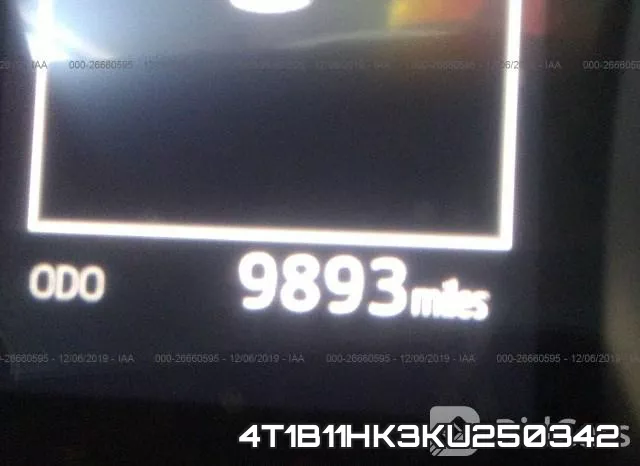 4T1B11HK3KU250342 фото 8