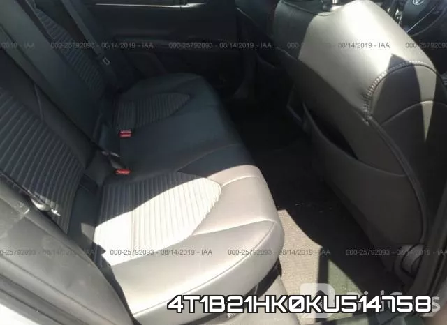 4T1B21HK0KU514758 фото 8