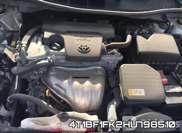 4T1BF1FK2HU798510 фото 2