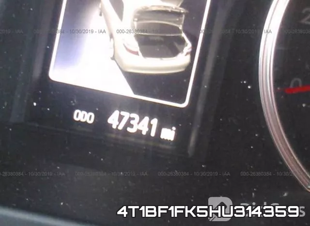 4T1BF1FK5HU314359 фото 8