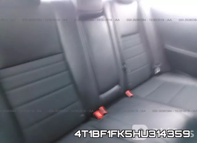 4T1BF1FK5HU314359 фото 9
