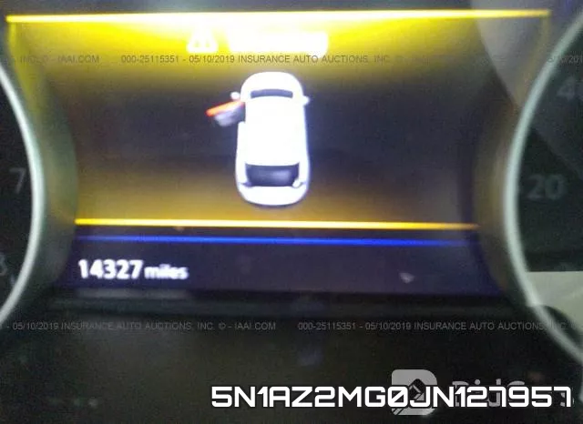 5N1AZ2MG0JN127957 фото 8
