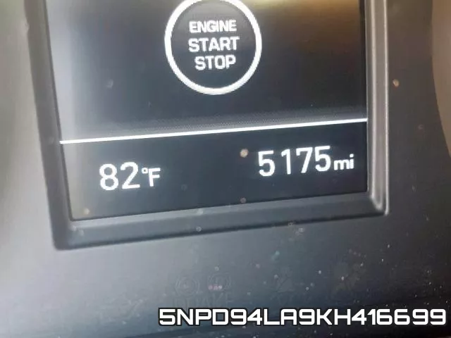 5NPD94LA9KH416699 фото 8