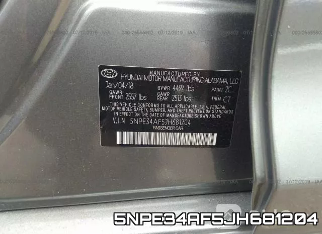 5NPE34AF5JH681204 фото 9