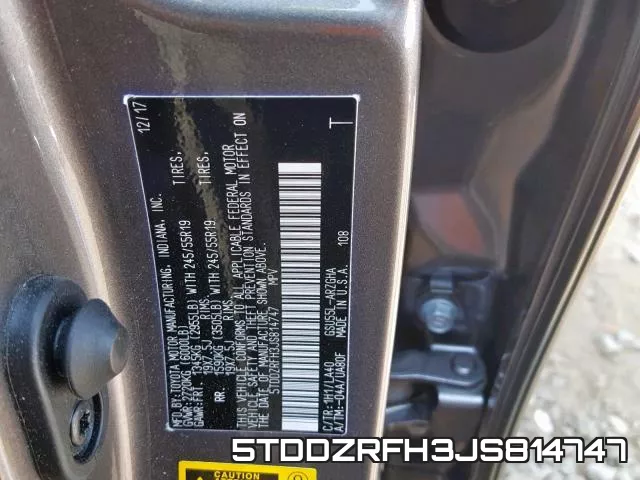 5TDDZRFH3JS814747 фото 2