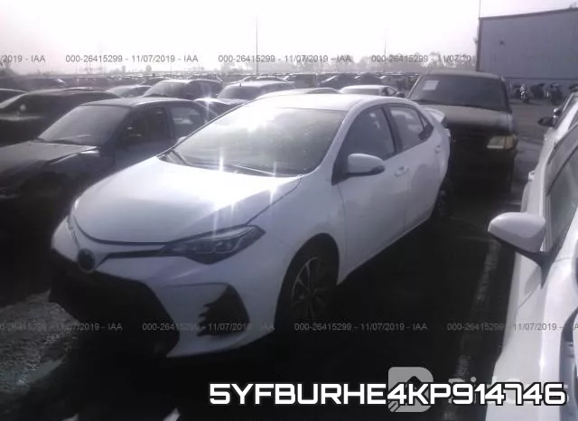 5YFBURHE4KP914746 фото 3