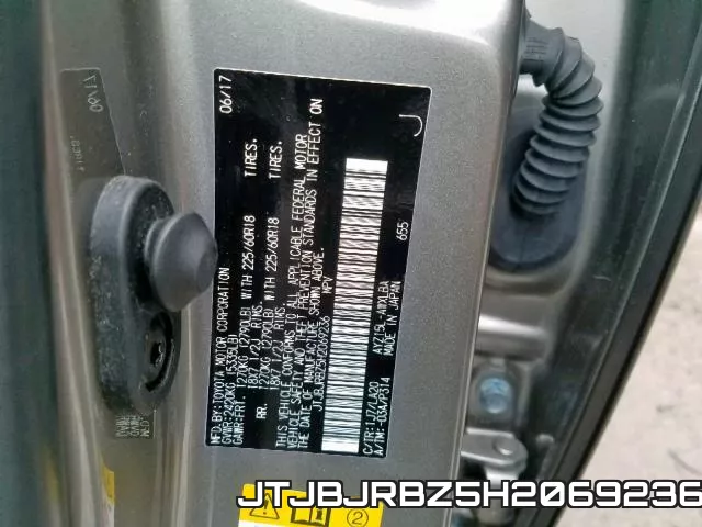 JTJBJRBZ5H2069236 фото 2