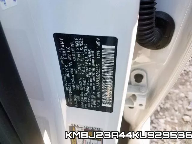 KM8J23A44KU929536 фото 2