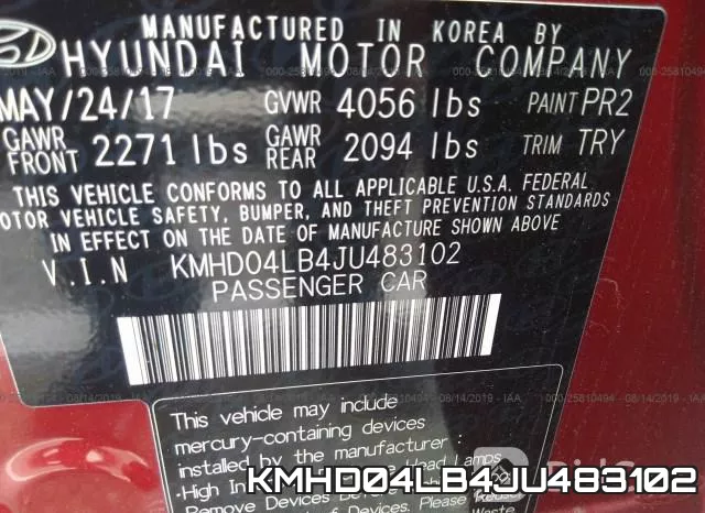 KMHD04LB4JU483102 фото 9