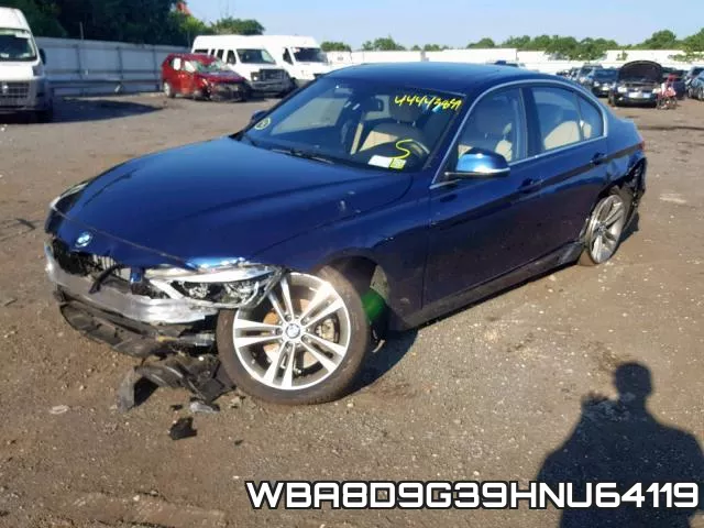 WBA8D9G39HNU64119 фото 3