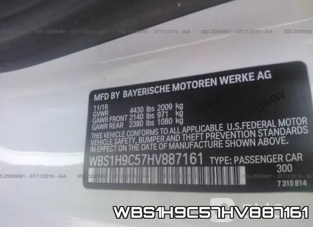 WBS1H9C57HV887161 фото 10