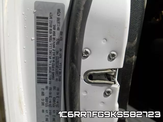 1C6RR7FG9KS582723 фото 2