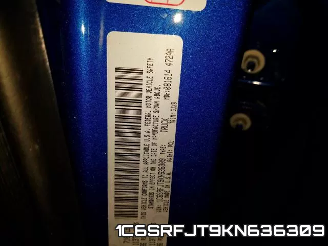 1C6SRFJT9KN636309 фото 2