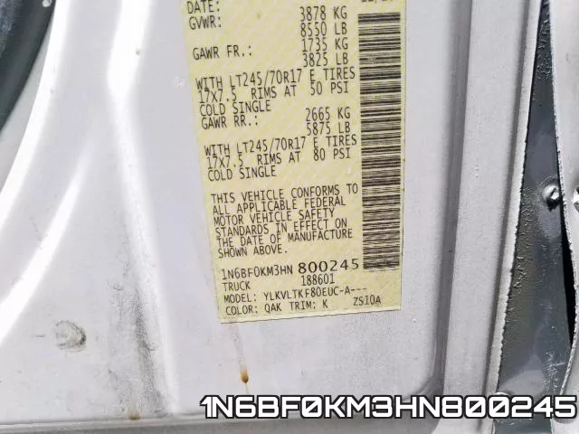 1N6BF0KM3HN800245 фото 2