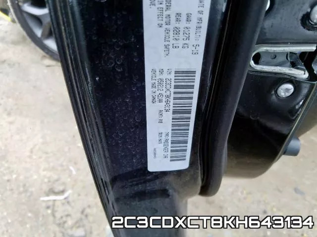 2C3CDXCT8KH643134 фото 2