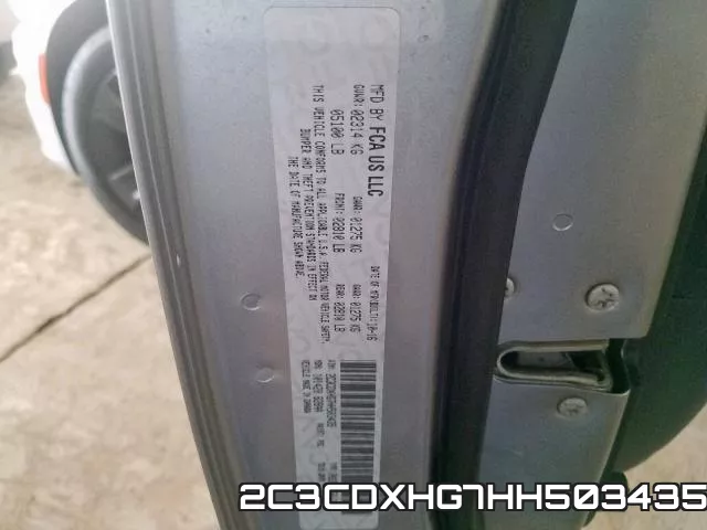 2C3CDXHG7HH503435 фото 2