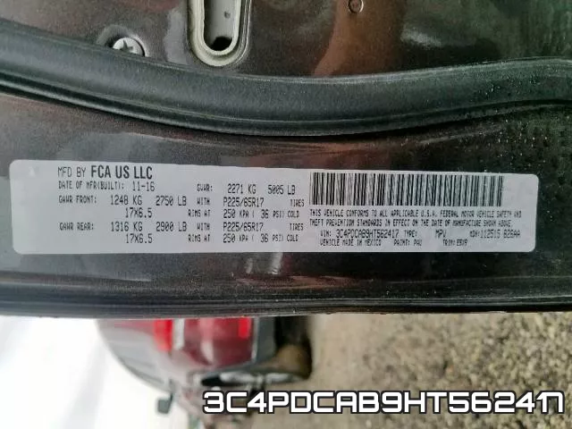 3C4PDCAB9HT562417 фото 2