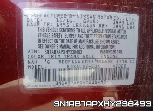 3N1AB7APXHY238493 фото 10