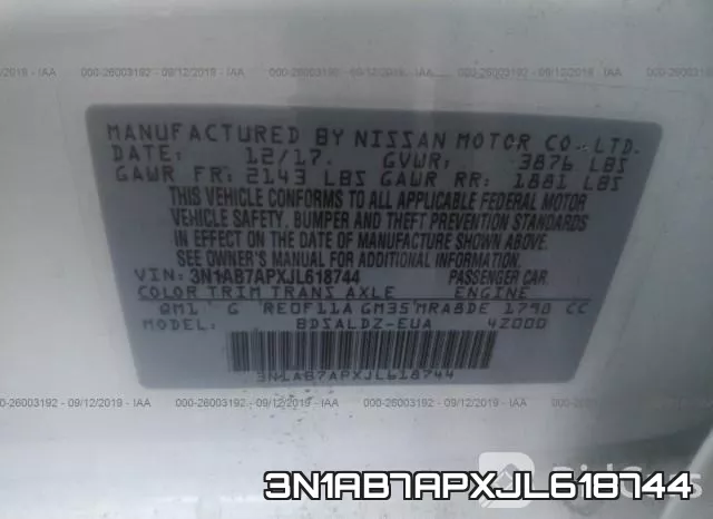 3N1AB7APXJL618744 фото 10