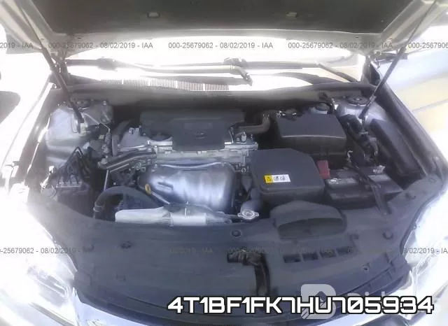 4T1BF1FK7HU705934 фото 2