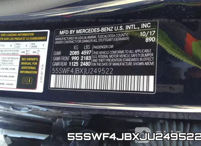 55SWF4JBXJU249522 фото 10