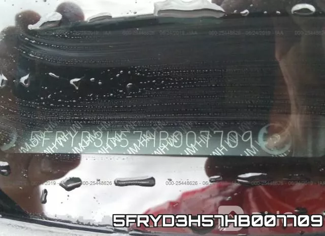 5FRYD3H57HB007709 фото 10