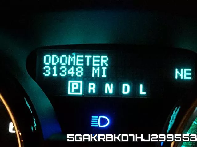 5GAKRBKD7HJ299553 фото 9