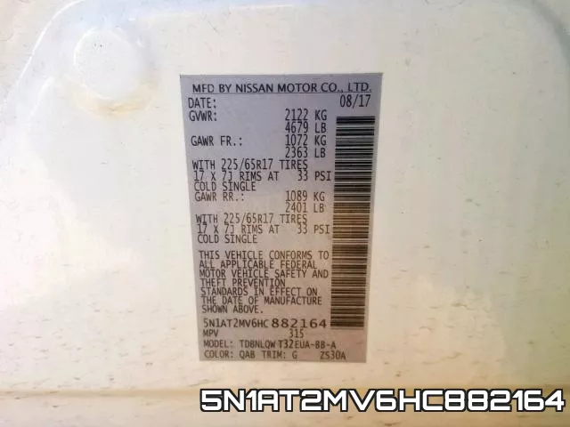 5N1AT2MV6HC882164 фото 2