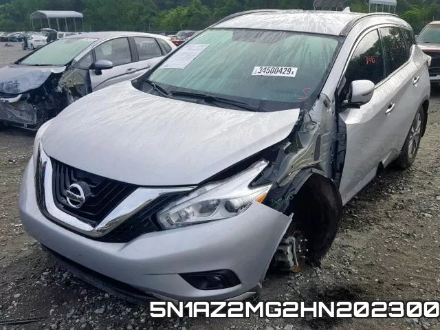 5N1AZ2MG2HN202300 фото 3