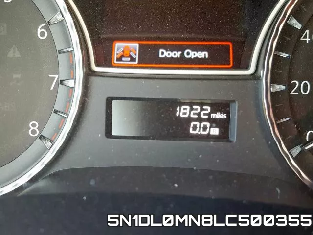 5N1DL0MN8LC500355 фото 9