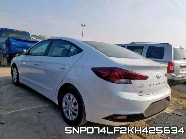 5NPD74LF2KH425634 фото 4