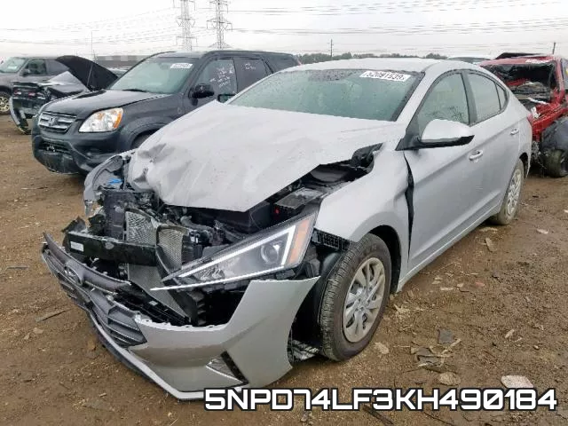 5NPD74LF3KH490184 фото 3