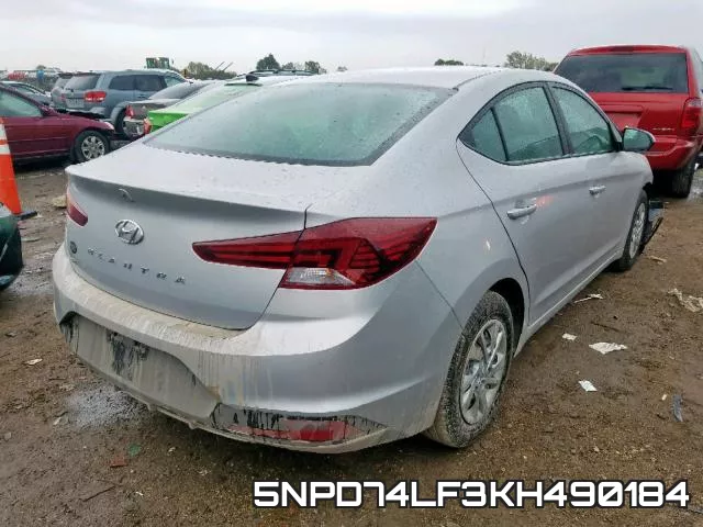 5NPD74LF3KH490184 фото 5