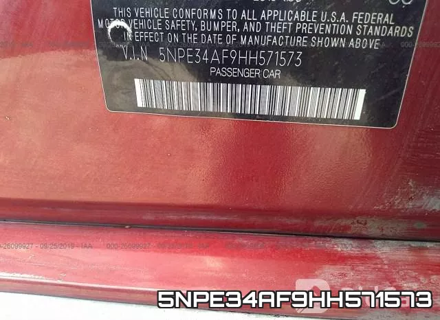 5NPE34AF9HH571573 фото 8