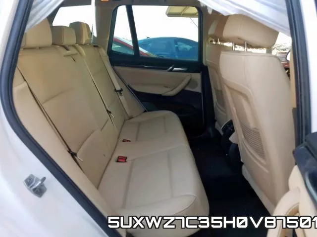 5UXWZ7C35H0V87501 фото 7