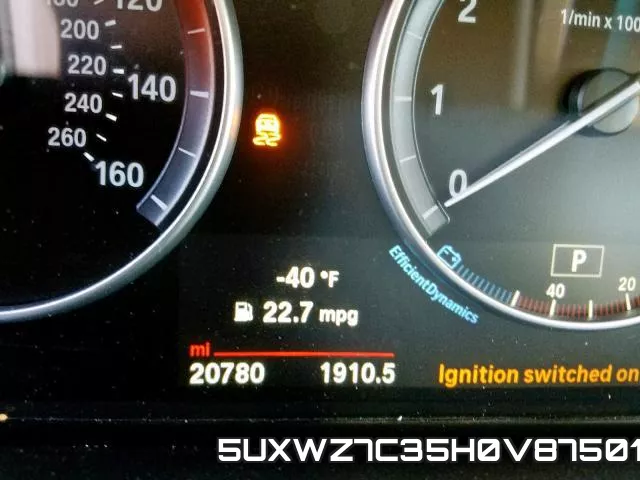 5UXWZ7C35H0V87501 фото 9
