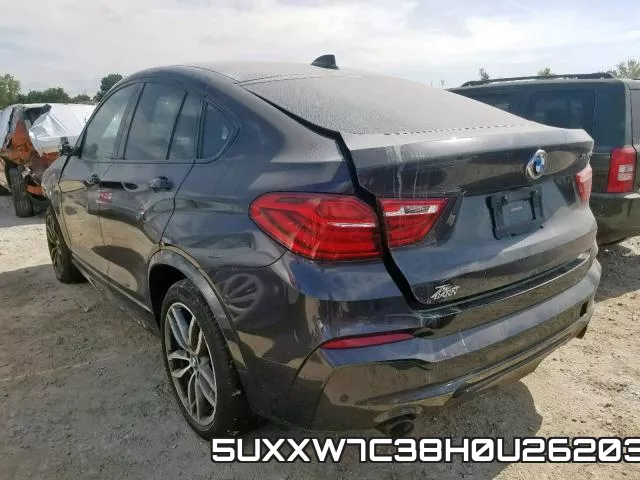 5UXXW7C38H0U26203 фото 4