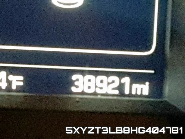 5XYZT3LB8HG404781 фото 9