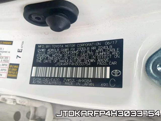 JTDKARFP4H3033754 фото 2