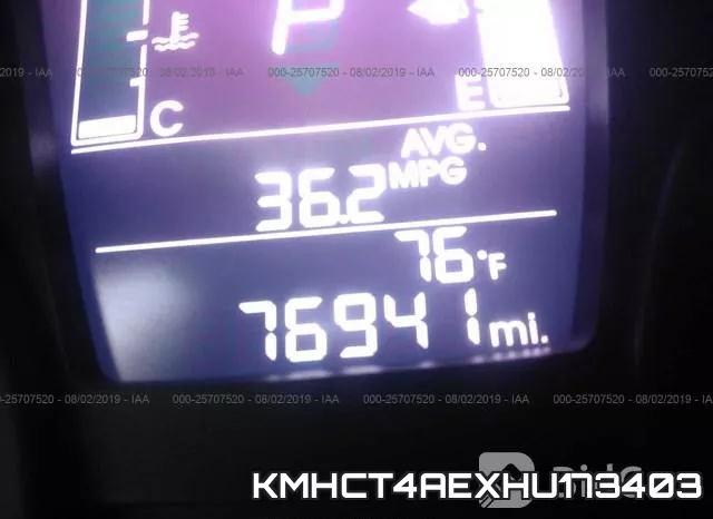 KMHCT4AEXHU173403 фото 7