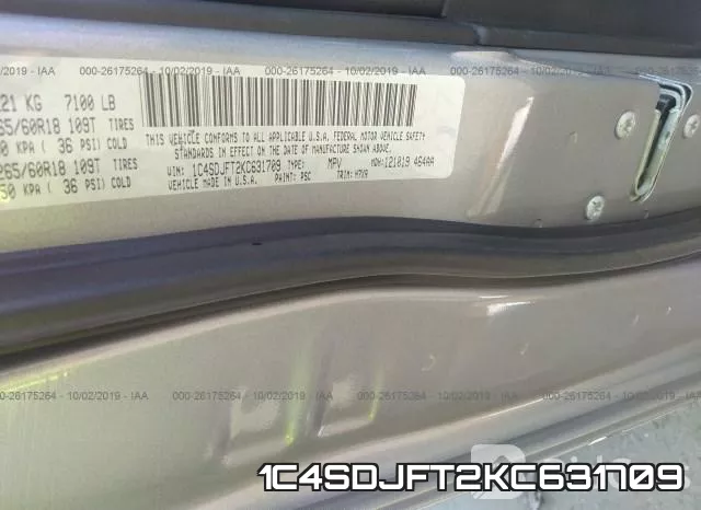 1C4SDJFT2KC631709 фото 10