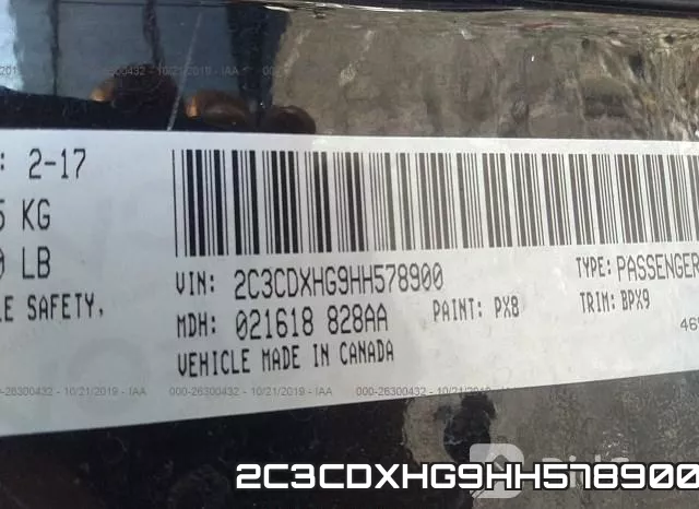 2C3CDXHG9HH578900 фото 10